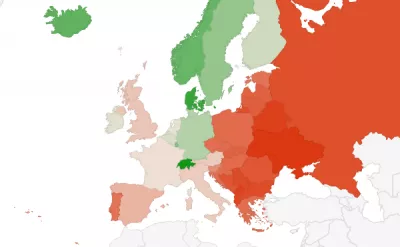 Átlagos Fizetés Európában : Átlagos bruttó fizetés, nettó fizetés és jövedelemadó interaktív térképei Európában
