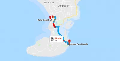 جشن سال نو مبارک سال 2025 : Kuta Beach to Nusa Dua
