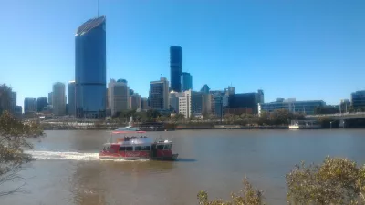 Cilat janë transportet publike turistike dhe falas në Brisbane? : CityHopper traget falas publik në lumin Brisbane