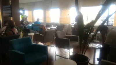 Како је дневни боравак аеродрома Тахити, АирТахитиНуи Папеете Фаа лоунге? : Главни простор за сједење