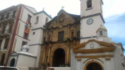 A 2 hours walk in Casco Viejo, Panama city : Church of our Virgin of Mercy
