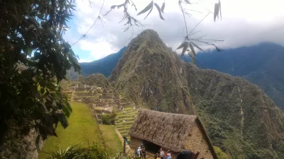Bagaimana Perjalanan 1 Hari Ke Machu Picchu, Peru? : Sekilas pertama di Machu Picchu