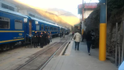 كيف هي رحلة ليوم واحد إلى ماتشو بيتشو ، بيرو؟ : قطار Perurail