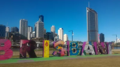 Des choses uniques et pas chères à faire à Brisbane pour ne jamais s'ennuyer à Brisbane! : Signe de Brisbanee pendant la journée