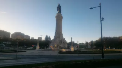 ליאובר בליסבון, פורטוגל עם סיור בעיר : כיכר מרקס דה פומבל