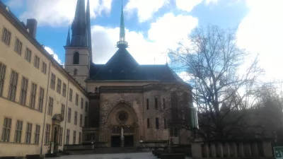 Világtúra első napja: Luxembourg város : Székesegyház Notre Dame de Luxembourg