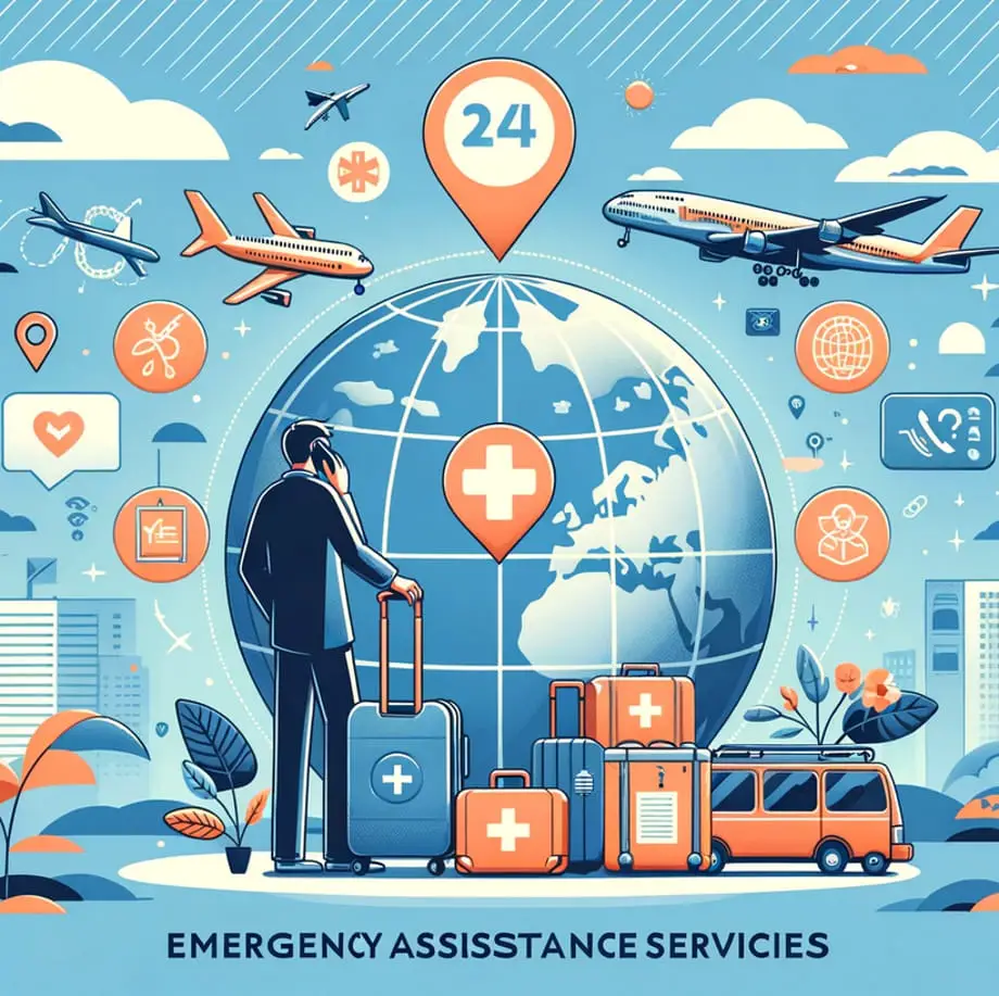 Serviços de assistência de emergência